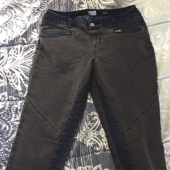Black and blue skinny jeans - Picture 2 of 2